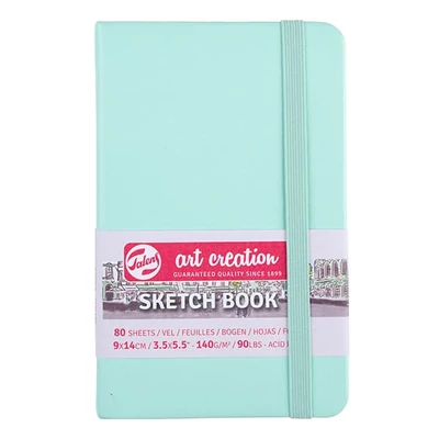 Talens Art Creation Sketch Book blok za crtanje i skiciranje, 140 g, 80 listova - 9x14 cm, mint