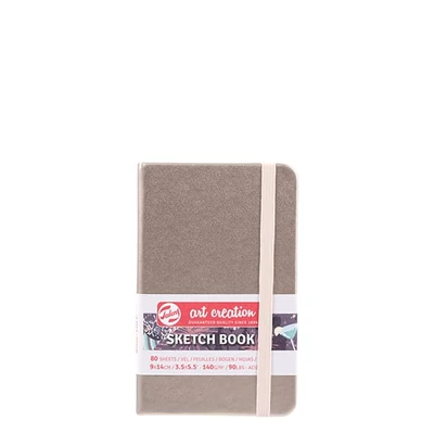 Talens Art Creation Sketch Book blok za crtanje i skiciranje, 140 g, 80 listova - 9x14 cm, boja šampanjca
