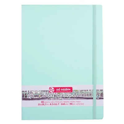 Talens Art Creation Sketch Book blok za crtanje i skiciranje, 140 g, 80 listova - A4, mint