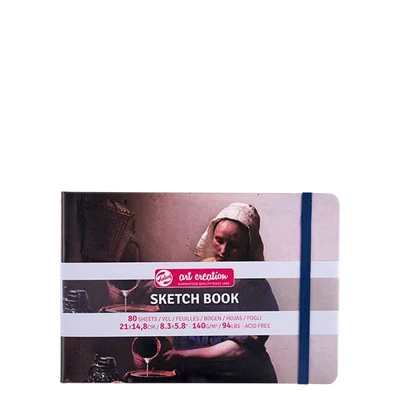 Talens Art Creation Sketch Book blok za crtanje i skiciranje, 140 g, 80 listova - A5 pejzaž, Mljekarica