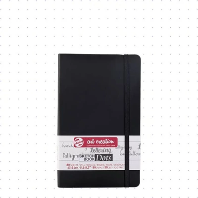Talens Art Creation Sketch Book bilježnica s točkastom mrežom, 80 g  - 13x21 cm