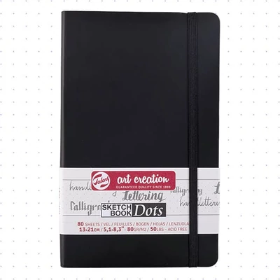 Talens Art Creation Sketch Book bilježnica s točkastom mrežom, 80 g  - 13x21 cm