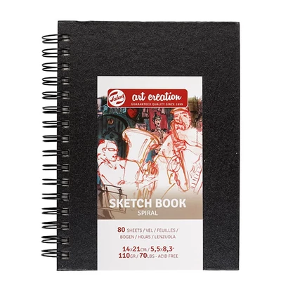 Talens Art Creation Sketch Book blok za crtanje i skiciranje Spiralni blok za crtanje i skiciranje, 110 g, spirala - 14x21 cm