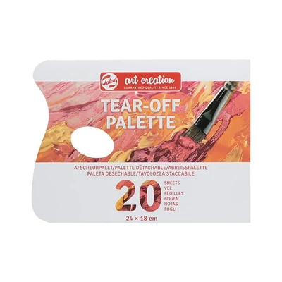 Talens Art Creation Tear-Off blok papirnih slikarskih paleta, 20 listova - 18x24 cm