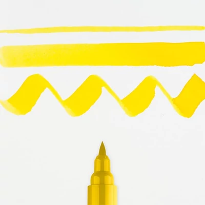 Talens Ecoline Brush Pen akvarel kist olovka - 201, svijetložuta