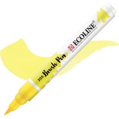 Talens Ecoline Brush Pen akvarel kist olovka - 205, limun žuta