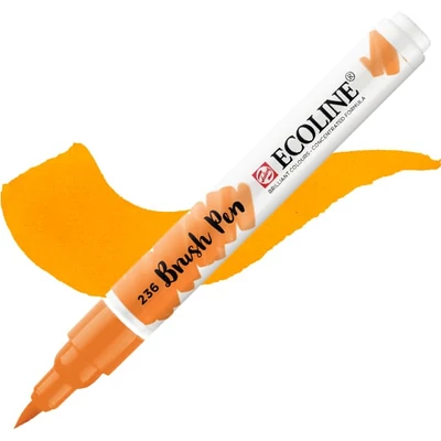 Talens Ecoline Brush Pen akvarel kist olovka - 236, svijetlo narančasta