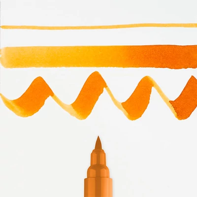 Talens Ecoline Brush Pen akvarel kist pen - 245, šafran žuta