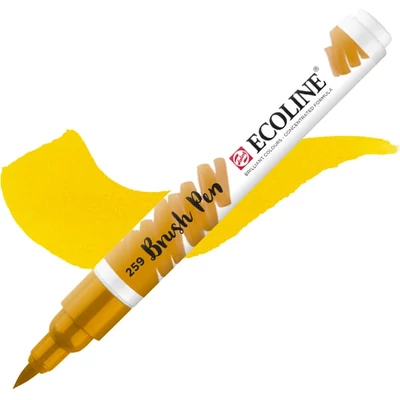 Talens Ecoline Brush Pen akvarel kist pen - 259, pješčano žuta