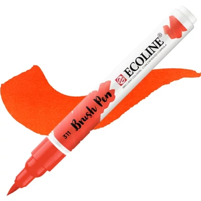 Talens Ecoline Brush Pen akvarel kist filc - 311, cinober