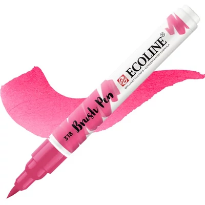 Talens Ecoline Brush Pen akvarel kist olovka - 318, karmin