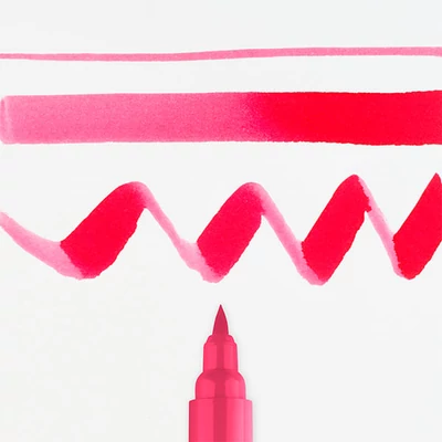 Talens Ecoline Brush Pen akvarel kist olovka - 318, karmin