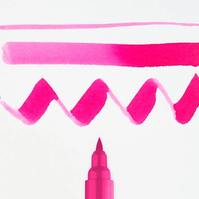 Talens Ecoline Brush Pen akvarel kist olovka - 337, magenta