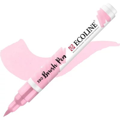 Talens Ecoline Brush Pen akvarel kist pen - 390, pastelna ruža
