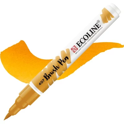 Talens Ecoline Brush Pen akvarel kist pen - 407, duboki oker
