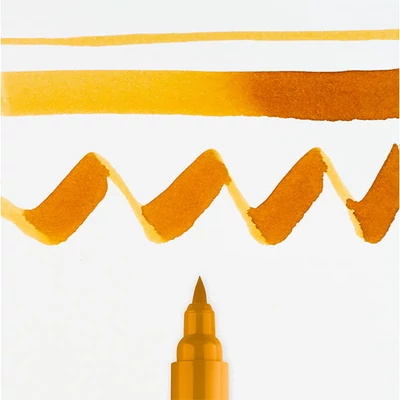 Talens Ecoline Brush Pen akvarel kist pen - 407, duboki oker