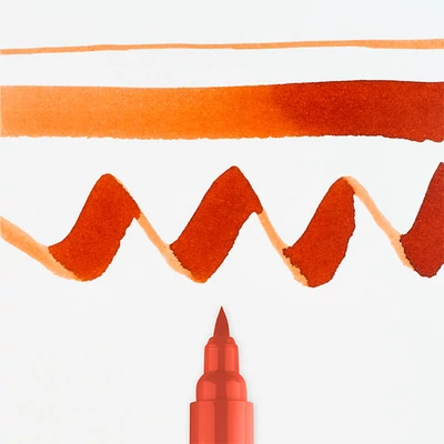 Talens Ecoline Brush Pen akvarel kist pen - 411, spaljena siena