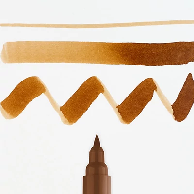 Talens Ecoline Brush Pen akvarel kist pen - 416, sepia