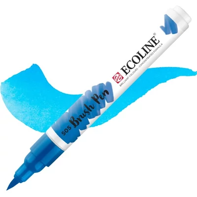 Talens Ecoline Brush Pen akvarel kist olovka - 505, ultramarin svjetlo