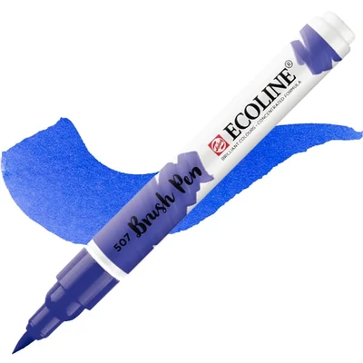 Talens Ecoline Brush Pen akvarel kist olovka - 507, ultramarin ljubičasta