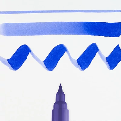 Talens Ecoline Brush Pen akvarel kist olovka - 507, ultramarin ljubičasta
