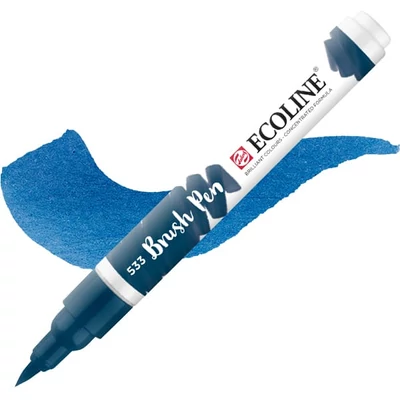 Talens Ecoline Brush Pen akvarel kist pen - 533, indigo
