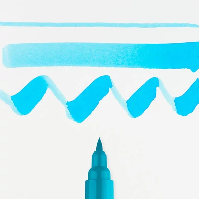 Talens Ecoline Brush Pen akvarel kist pen - 551, nebesko plavo svjetlo