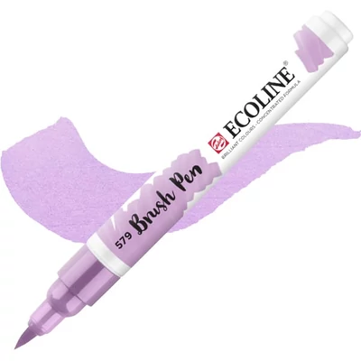 Talens Ecoline Brush Pen akvarel kist pen - 579, pastelno ljubičasta