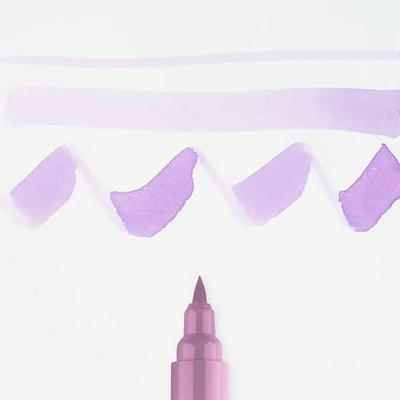 Talens Ecoline Brush Pen akvarel kist pen - 579, pastelno ljubičasta