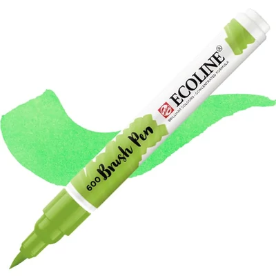 Talens Ecoline Brush Pen akvarel kist filc - 600, zeleni