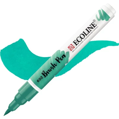 Talens Ecoline Brush Pen akvarel kist olovka - 602, tamno zelena