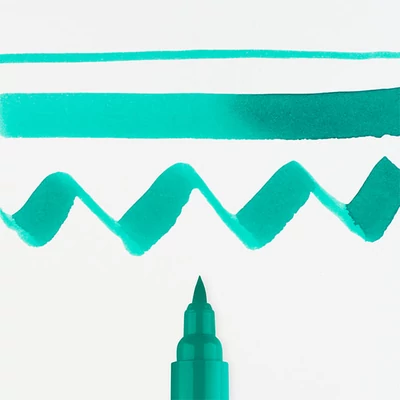 Talens Ecoline Brush Pen akvarel kist olovka - 602, tamno zelena