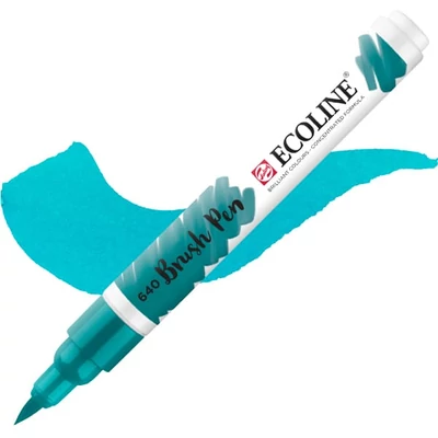 Talens Ecoline Brush Pen akvarel kist olovka - 640, plavkasto zelena