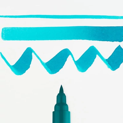 Talens Ecoline Brush Pen akvarel kist olovka - 640, plavkasto zelena