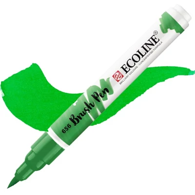 Talens Ecoline Brush Pen akvarel kist pen - 656, šumsko zelena