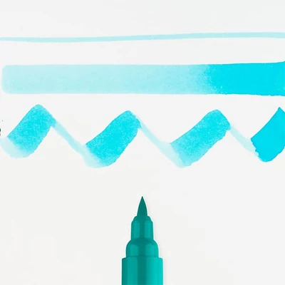 Talens Ecoline Brush Pen akvarel kist olovka - 661, tirkizno zelena