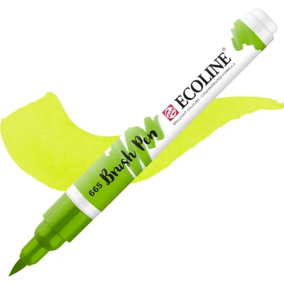 Talens Ecoline Brush Pen akvarel kist olovka - 665, proljeće zelena