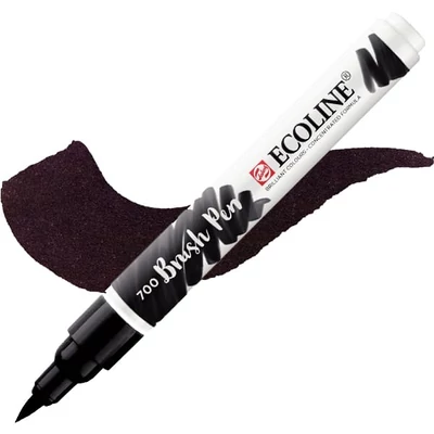 Talens Ecoline Brush Pen akvarel kist filc - 700, crni