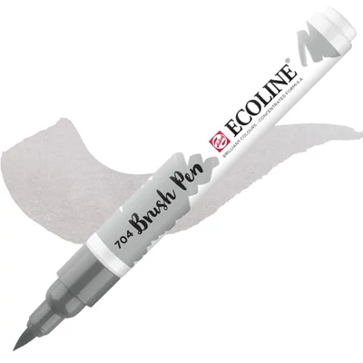 Talens Ecoline Brush Pen akvarel kist pen - 704, siva