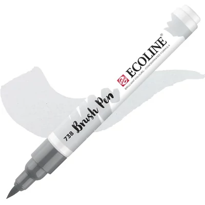 Talens Ecoline Brush Pen akvarel kist pen - 738, hladno sivo svjetlo