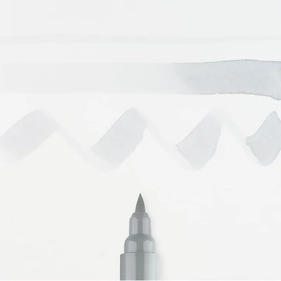 Talens Ecoline Brush Pen akvarel kist pen - 738, hladno sivo svjetlo