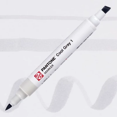 Talens Pantone dvostrani kist filc - cool gray 1