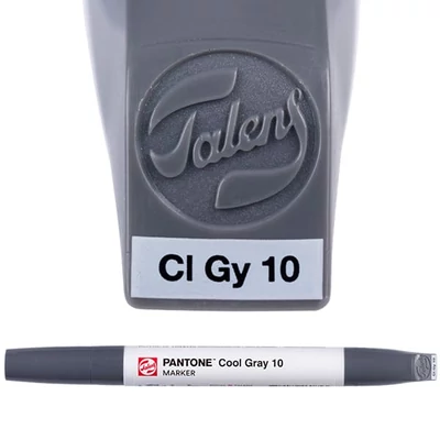 Talens Pantone dvostrani kist filc - cool gray 10