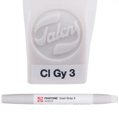 Talens Pantone dvostrani kist filc - cool gray 3