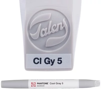 Talens Pantone dvostrani kist filc - cool gray 5
