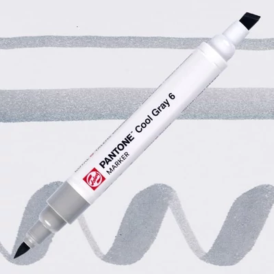 Talens Pantone dvostrani kist filc - cool gray 6