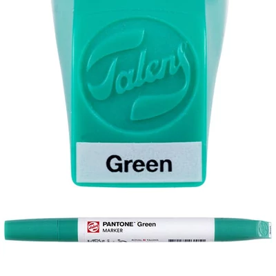 Talens Pantone dvostrani kist filc - green