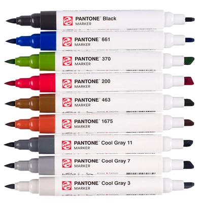Talens Pantone dvostrani filc set - 9 kom, City