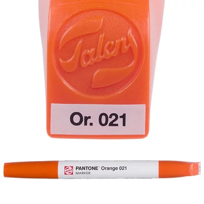 Talens Pantone dvostrani kist filc - orange 021