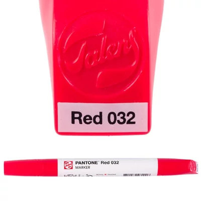 Talens Pantone dvostrani kist filc - red 032